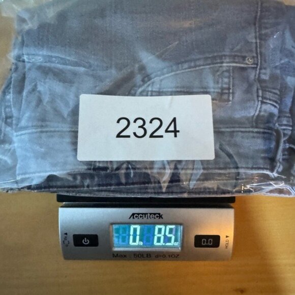 H & M Womens Cut Off Blue Jean Shorts Size 10 Y2K Mid Rise Festival - Picture 8 of 8